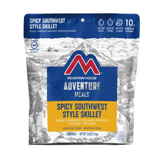 Mountain House Spicy Southwest Style Skillet | Clean Label - Gear For Adventure