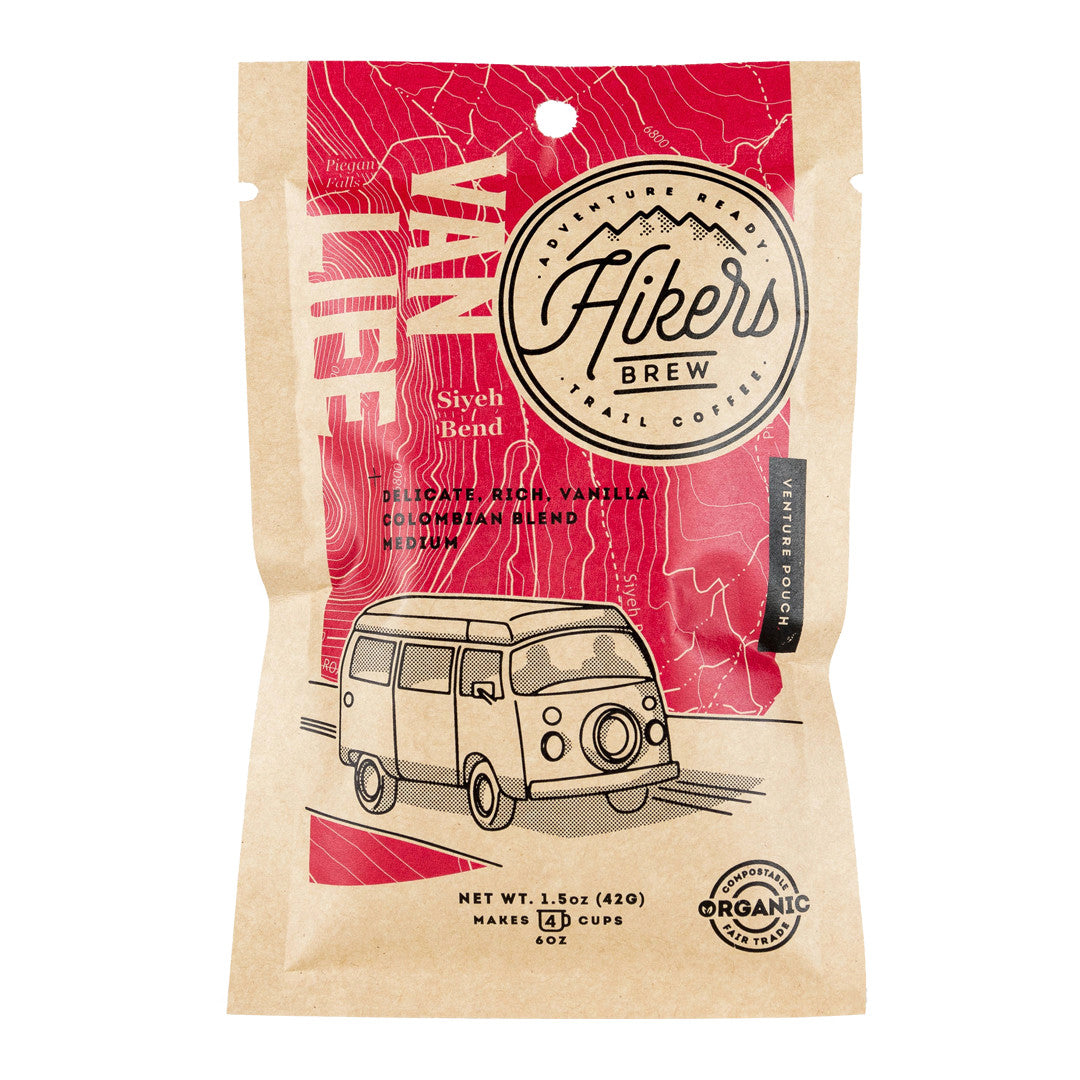 Hikers Brew Coffee | Van Life French Vanilla Coffee - Gear For Adventure
