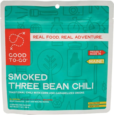 Good To Go Smoked Three Bean Chili 2 Servings - Gear For Adventure