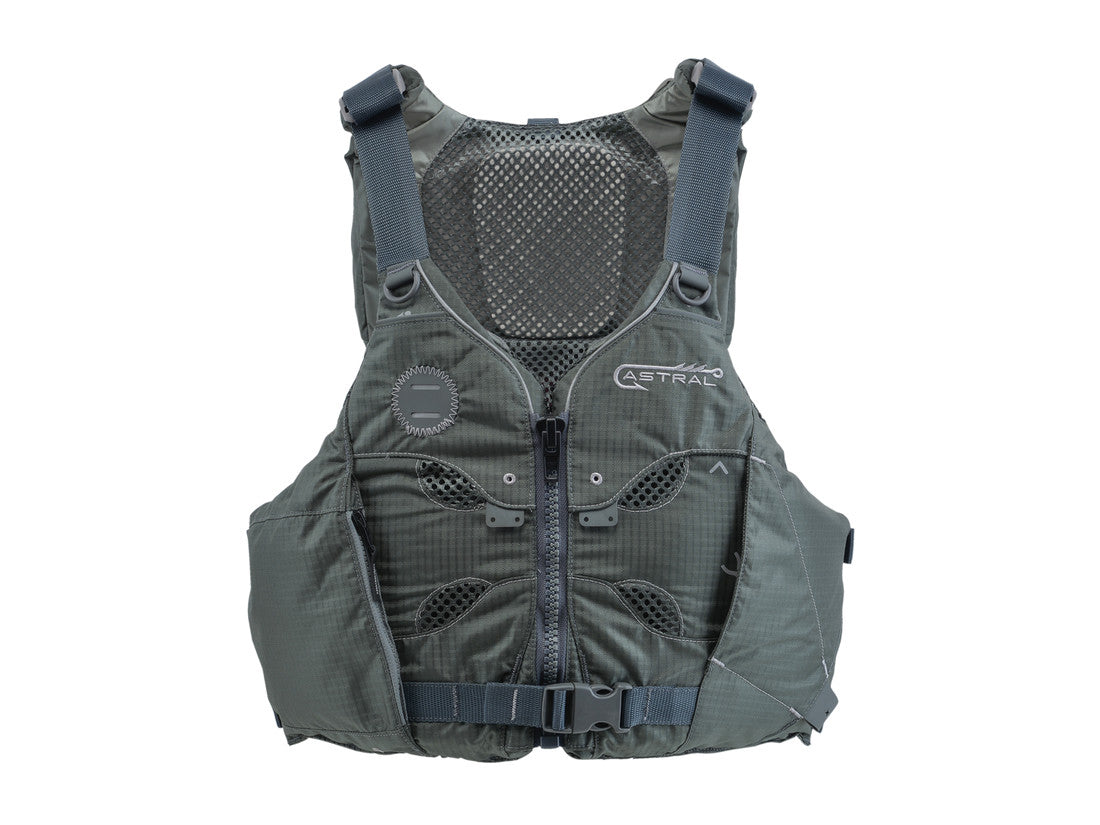 Astral Designs V-Eight Fisher Fishing PFD Pebble Gray S/M