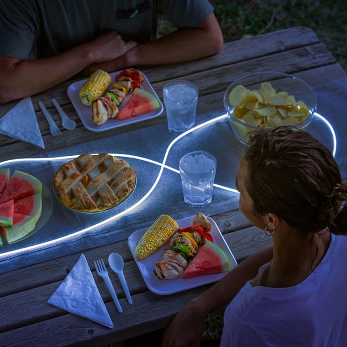 NiteIze Radiant Rechargeable Shineline | White LED - Gear For Adventure