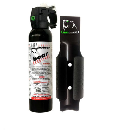 UDAP 15SO Magnum Bear Spray With Griz Guard Holster | 9.2oz - Gear For Adventure