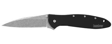 Kershaw Leek Black Stonewash Assisted Knife - Gear For Adventure