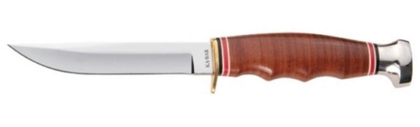 Kabar Hunter Stacked Leather Knife - Gear For Adventure