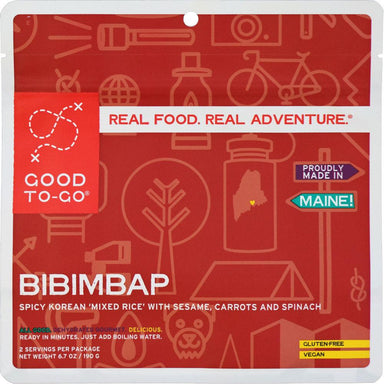 Good To Go Bibimbap 2 Servings - Gear For Adventure