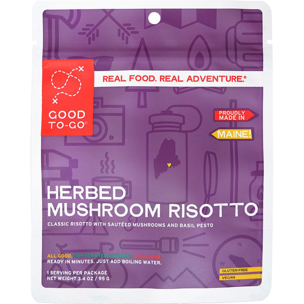 Good To Go Herbed Mushroom Risotto  1 Serving - Gear For Adventure