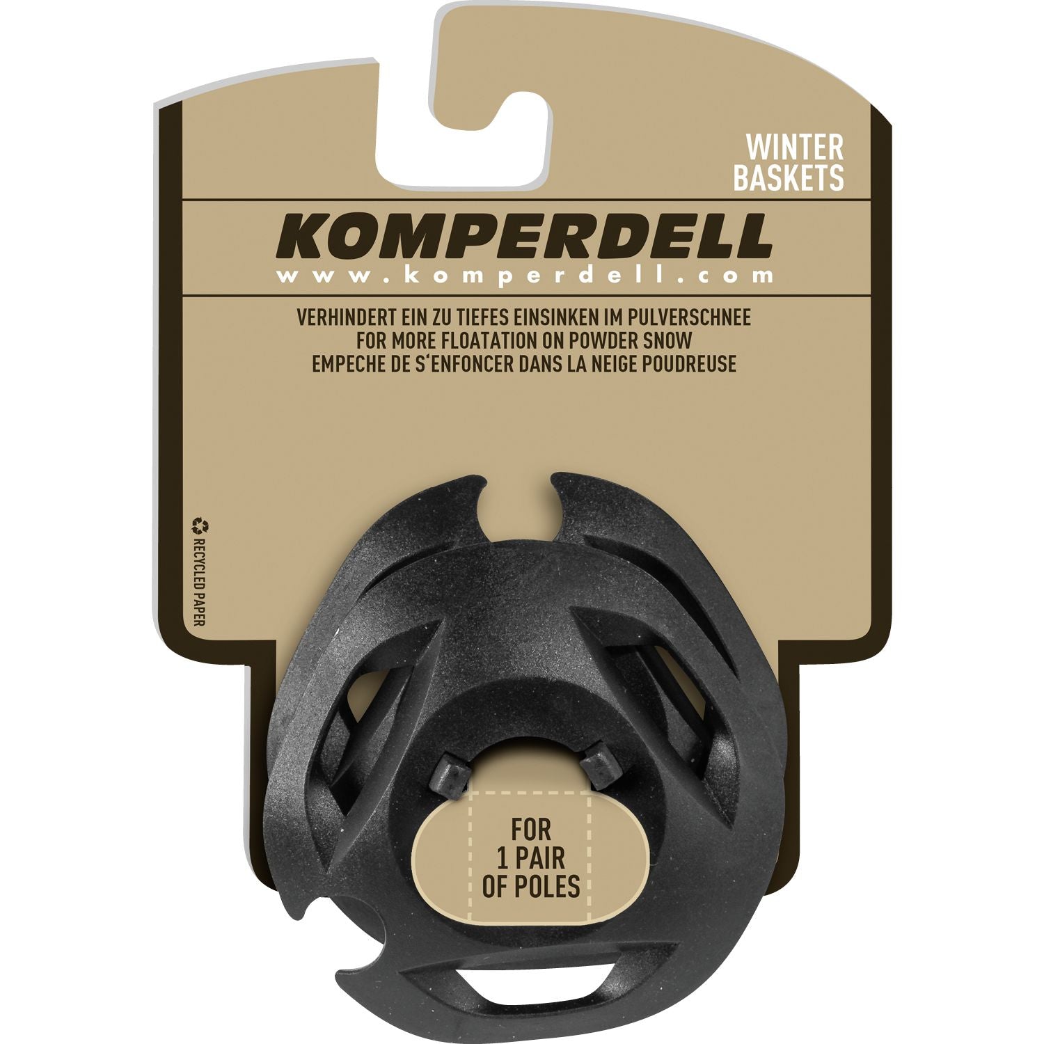 Komperdell Ice Flex UL Basket - Gear For Adventure