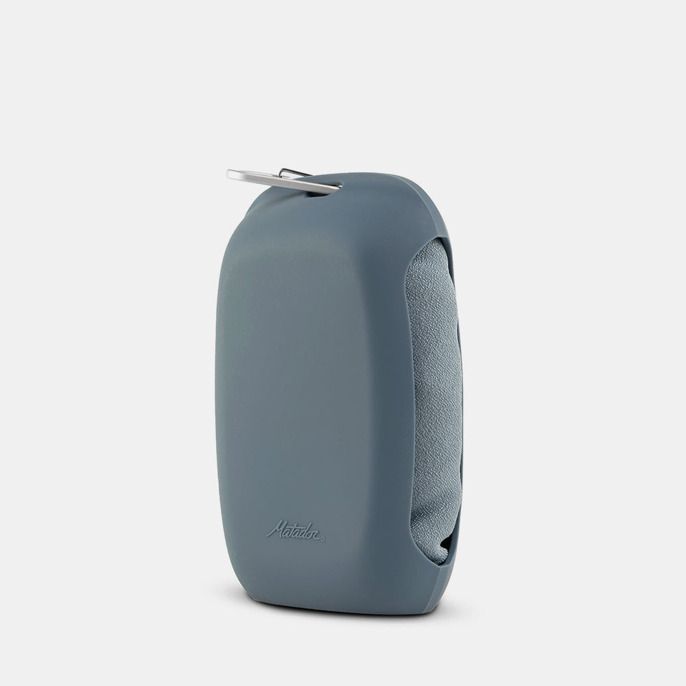 Matador Nano Dry Packable Shower Towel - Large - Slate Blue - Gear For Adventure