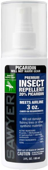 Sawyer Premium Insect Repellent Picaridin 3oz Spray - Gear For Adventure